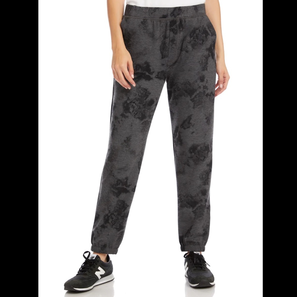 FIFTEEN TWENTY Grey/Black Print Jogger Sweatpants XS